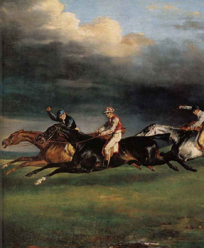 Theodore Gericault Details of Epsom Derby Germany oil painting art